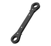 XIAOQENAN Juego de llaves de trinquete de dos direcciones de 6 a 21 mm, doble cabeza, resistente a la corrosión, galvanizadas, herramienta rápida, reparación de espacio reducido, llave de doble cabeza
