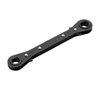 XIAOQENAN Juego de llaves de trinquete de dos direcciones de 6 a 21 mm, doble cabeza, resistente a la corrosión, galvanizadas, herramienta rápida, reparación de espacio reducido, llave de doble cabeza