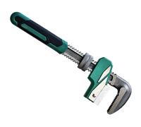 XIAOQENAN Llave de fontanería de tubo recto resistente, abrazaderas de tubería ajustables, alicates de fontanería, herramienta de reparación para fontanero, herramienta de fontanería ajustable
