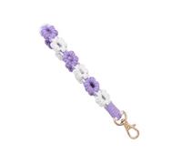 XIAOQENAN Llave Llave Trenzada Con De Flores Cordón Algodón Liviano Posteo Soporte Elegante Para Bolsas Y Llaves Soporte Ligero