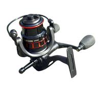 XIAOQENAN LS1000-LS3000 5.0: 1 RELACIÓN DE Engranaje Carrete Metal Pescado 12+1 Carrete Metal Rodamiento