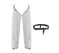 XIAOQENAN Mangas de pierna resistentes al agua de secado rápido para camping, mochileros, expediciones, pantalones de lluvia de durabilidad