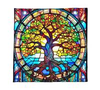 XIAOQENAN Mantel cuadrado para decoración de altares, lecturas de tarot, brujería, adivinación, mantel multifunción para tarots, cubierta protectora de cartas