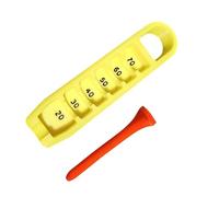 XIAOQENAN Medidor de altura para golf, elevador, herramienta de entrenamiento portátil, ajustes, posicionador de altura, accesorios de golf, ajustador de herramientas