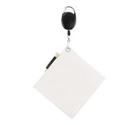 XIAOQENAN Paño de limpieza de toalla de golf con clip de hebilla para bolsa, curso, ejercicio, yoga, camping, gimnasio, golf, club de golf, limpiador de cabeza