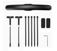 XIAOQENAN Protector de barro ajustable para neumáticos delanteros y traseros resistentes al viento, universal, accesorios de ciclismo, protector de barro para bicicletas