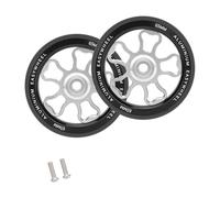 XIAOQENAN Rueda rodante de aleación de aluminio de repuesto para bicicleta plegable con rodamiento sellado, pieza de repuesto duradera