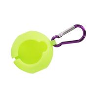 XIAOQENAN Soporte para pelotas de golf, clip de silicona con gancho, funda protectora para pelotas de golf