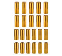 XIAOQENAN Tapas de extremo de cable para bicicletas, cambios de alambre, virolas de freno para bicicletas, extremos de carcasa de freno