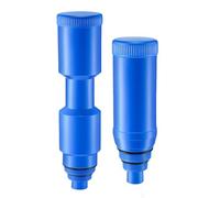 XIAOQENAN Tapón para piscina de invierno, amortiguador de expansión de congelación atornillado para piscinas de suelo, skimmer de 1,27 cm
