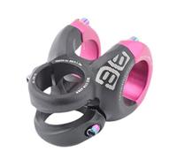 XIAOQENAN Vástago corto de alta resistencia para manillar de aleación de aluminio, peso ligero para la mayoría de aleación de aluminio de alta resistencia, vástago corto para bicicletas de montaña y