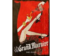 XIAOQIU Grand Marnier - Letrero de metal de 8 x 12 pulgadas, letreros decorativos y placas