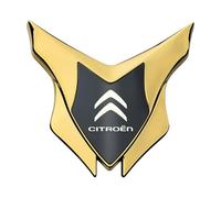 XIAOSAXIAODE Pegatina Emblema 3D Coche, Material Premium, para Citroen C5 Liftback 2001 2002 2003 2004, Decoración Exterior, Estilo Deportivo, Auto Accesorios, Decoración Exterior,Gold1