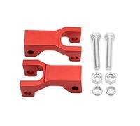 XIAOSHI Little Oriental 3.5"CNC Aluminio Motocicleta Frente Bajante Kit Ajustable Descenso Botear Block Soporte Fit para DVX400 KFX400 LTZ400 LTZ 400 DVX KFX (Color : Red)