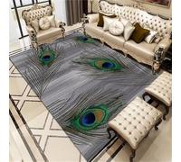 Xiaosua Alfombra Juvenil Habitacion Bebe para Bebes Suelo Decorativa Azul y Verde Grigio 120x160CM alfombras Infantiles Grandes Juegos Tatami La Alfombraes