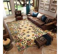 Xiaosua Alfombra Pequeña Dormitorio Decoracion Habitacion Matrimonio Decorativa Azul púrpura Verde 160x230CM Grande Alfombras para Pasillos Largos Habitaciones Es
