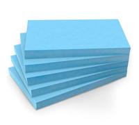 xiaowanwan 5 Piezas Tablero Poliestireno Diorama,20mm Tablero Espuma Alta Densidad para Maqueta Escultura Micro-paisaje (Azul)