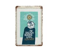 xiaoxiaoshen Oscar Wilde La balada de la cárcel de lectura - Póster de metal para decoración de pared, decoración moderna del hogar, bar, tienda, letrero vintage 30 x 20 cm