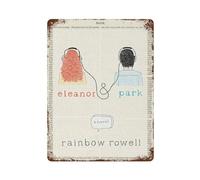 xiaoxiaoshen Póster de metal con diseño de Eleanor y Parque Rainbow Rowell para decoración de pared, decoración moderna del hogar, bar, tienda, decoración vintage, 40 x 30 cm