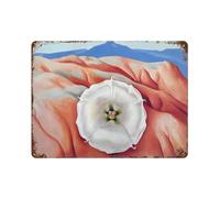 xiaoxiaoshen Póster de metal con diseño de Georgia O'Keeffe (20) de American Artist Georgia O'Keeffe (20)