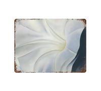 xiaoxiaoshen Póster de metal con diseño de Georgia O'Keeffe (4) de American Artist Georgia O'Keeffe, decoración moderna para el hogar, bar, tienda, decoración vintage, 30 x 40 cm