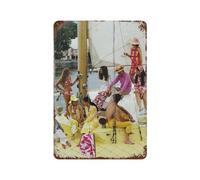 xiaoxiaoshen Slim Aarons - Póster de metal para decoración de pared (18 unidades), diseño moderno para decoración del hogar, bar, tienda, decoración vintage, 30 x 20 cm