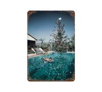 xiaoxiaoshen Slim Aarons - Póster de metal para decoración de pared (3 unidades, 30 x 20 cm)