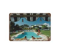 xiaoxiaoshen Slim Aarons - Póster de metal para decoración de pared (5 unidades, 20 x 30 cm)