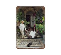 xiaoxiaoshen Slim Aarons - Póster de metal para decoración de pared (5 unidades, 30 x 20 cm)