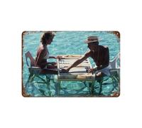 xiaoxiaoshen Slim Aarons - Póster de metal para decoración de pared (6 unidades, 20 x 30 cm)