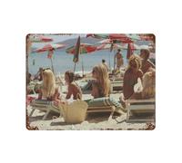 xiaoxiaoshen Slim Aarons - Póster de metal para decoración de pared (9) para decoración de pared, arte moderno para el hogar, bar, tienda, decoración vintage, 30 x 40 cm