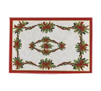 XIAOXIAOYU Alfombra de suelo de Navidad, alfombra de Navidad, alfombra de suelo lavable para Navidad, de reunión estacional, textiles para el hogar, decoración de vacaciones de invierno para