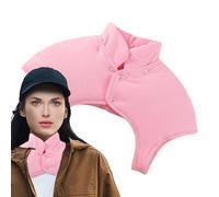 XIAOXIAOYU Almohadilla térmica para cuello y hombros, almohadilla térmica para hombros,Almohadilla térmica para cuello, espalda y hombros - Calentador de cuello con peso sin mangas para mujer