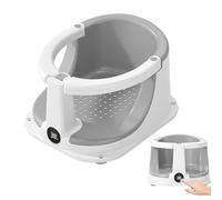 XIAOXIAOYU Asientos De Baño Para Bebés Que Ya Se Sientan Solos | Silla Ergonómica Para Bañera Con Sensor De Temperatura,Artículos De Seguridad Infantil Para Baño Y Ducha En Hogar, Viajes Y Regalos