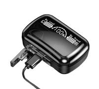 XIAOXIAOYU Auriculares Inalámbricos, Auriculares Inalámbricos - En Auriculares de oído - Auriculares impermeables para viajes de gimnasio, Auriculares de fitness duraderos