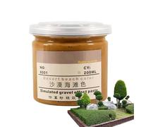 XIAOXIAOYU Basar barro para miniaturas, efecto de en miniatura Basing - 200 ml de efecto de barro de de Base en miniatura,Llano de desierto de desierto para los amantes de la