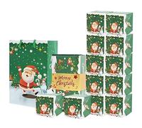 XIAOXIAOYU Caja de saltar de Navidad, caja plegable desplegable | Cajas de dinero verde de Navidad - Accesorios de fiesta de Navidad, caja de papel divertida para amantes de las vacaciones y amigos