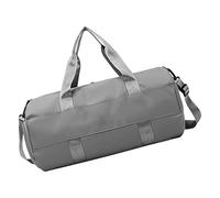 XIAOXIAOYU De Viaje - Bolso con Correa De Hombro Ajustable | Equipaje Cabina De Tela Oxford - Mujeres Atletas Estudiantes Universidad Escuela Dormitorio Avión Playa Noche Ropa, Gris, Consulte la