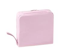 XIAOXIAOYU Estuche de maquillaje de viaje - Bolsa de maquillaje vertical - Gran capacidad con compartimentos organizador portátil multiusos para viajes Descubrimiento camping casa, rosa, Se référer au