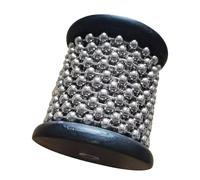 XIAOXIAOYU Instrumento,Instrumento musical | Juguete de la coctelera de percusión - Mano con cuentas metálicas, Instrumento de percusión de mano para grupo de adultos