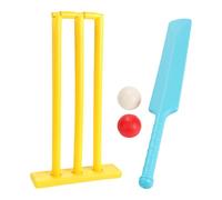 XIAOXIAOYU Juego de croquet para familias | Divertidos mechas de croquet con 2 bolas | Juego de grillos para interiores y exteriores para niños pequeños, interacción entre padres e hijos, coordinación
