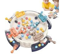 XIAOXIAOYU Juego de Mesa Come Frijoles - de Frijoles, Juguete de Entrenamiento de motricidad Fino Divertido para Fiestas Familiares y Adultos de 2 a 4 Jugadores