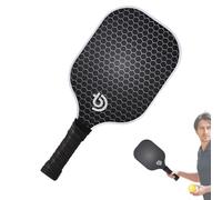 XIAOXIAOYU Juego de paletas Pickle Ball, juego de bolas de pepinillo con bolsa | Raqueta de pepinillo ligera de fibra de carbono - Juego de bolas de pepinillo antideslizantes con mango