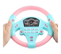 XIAOXIAOYU Juguete para Volante de Coche, Controlador de conducción simulado con luz y Sonido, Juguete de Aprendizaje para el Desarrollo, Divertido Juguete de conducción para enseñar, niños y niñas