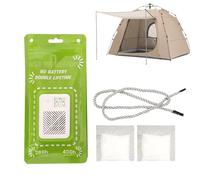 XIAOXIAOYU Lámpara Que Funciona Con Agua Salada - Iluminación LED compacta con 3 modos de iluminación | Luz portátil de agua salada - para Picnic, Senderismo, Mochilero, Viajes, Desplazamientos