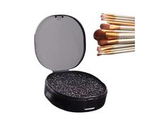 XIAOXIAOYU Limpiador De Brochas De Maquillaje En Seco | De Limpieza En Seco Portátil,Esponja Removedora De Color De Sombras De Ojos - Para Chicas Mujeres Maquilladoras Principiantes Uso En Casa Viajes