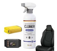 XIAOXIAOYU - Limpiador para interiores de coches, herramienta de limpieza para asientos de coche, limpiador multifunción de 500 ml, para cuero, tablero de instrumentos, moquetas y muebles