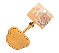 XIAOXIAOYU Linda Cartera de Oso con Llavero, Bonita Bolsa en de Oso | Bolsa pequeña, Llavero, Carteras, Figuras de Anime, periféricos para, marrón, Ver descripción, Ver descripción