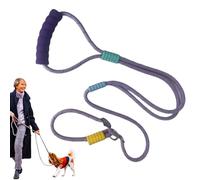 XIAOXIAOYU Línea para perros, correa para perros, correa acolchada antitirones - Suministros impermeables para entrenamiento de cachorros, gran guía para caminar, senderismo, camping