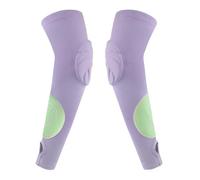 XIAOXIAOYU Mangas de voleibol para adolescentes | Par de mangas de voleibol acolchadas,Protección codo con agujero pulgar para deportes entrenamiento partidos